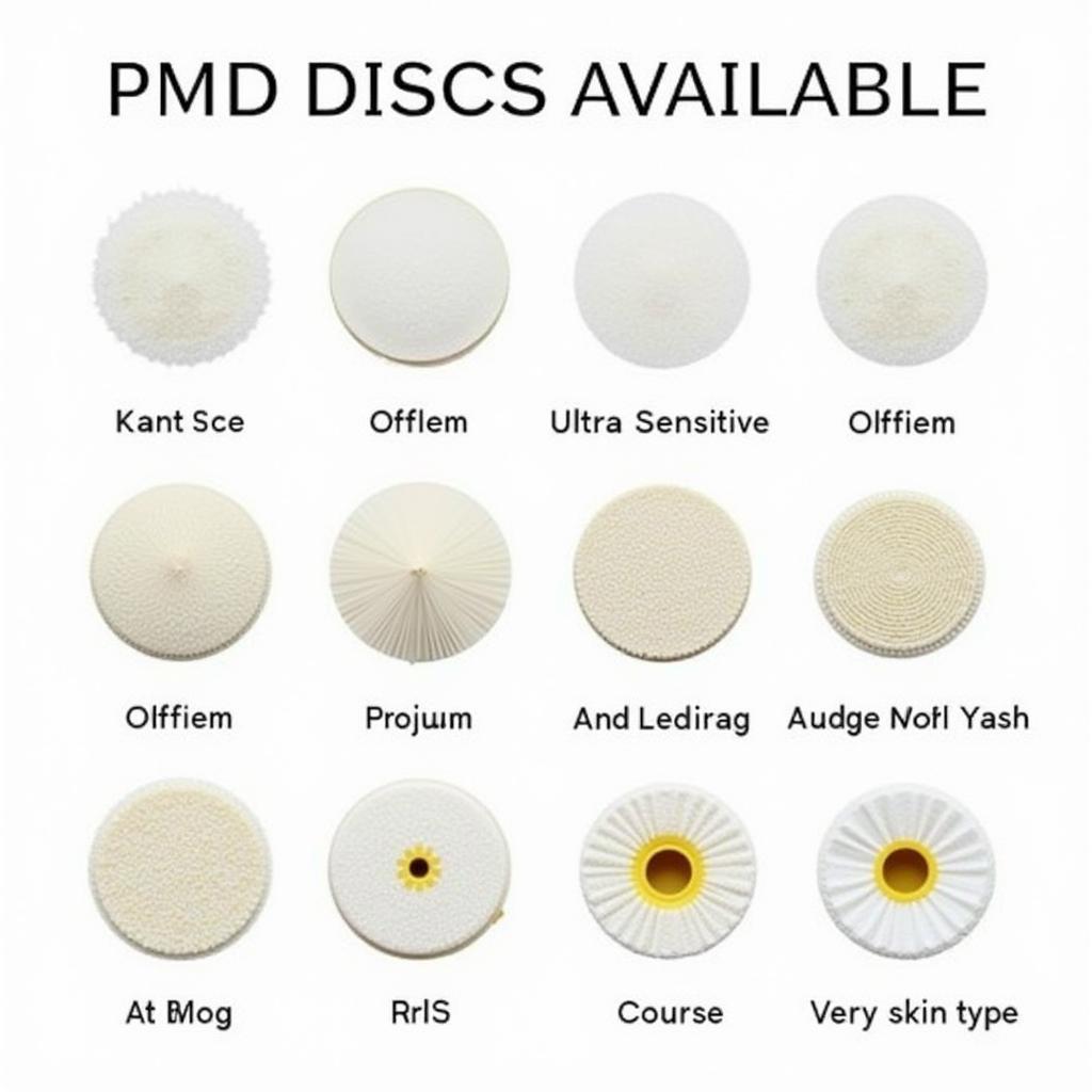 PMD Skin Care Tool Discs