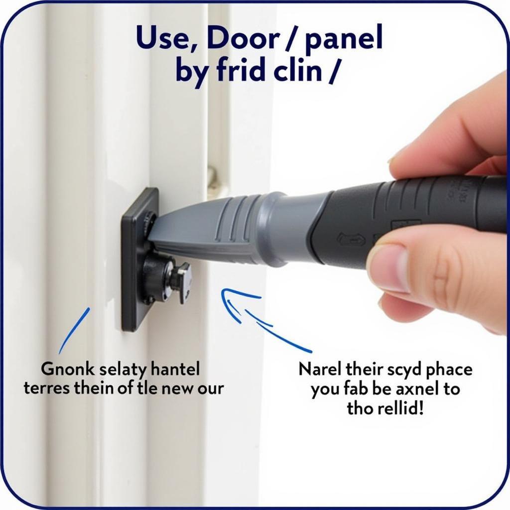 Using a Tool to Pop Car Door Panel