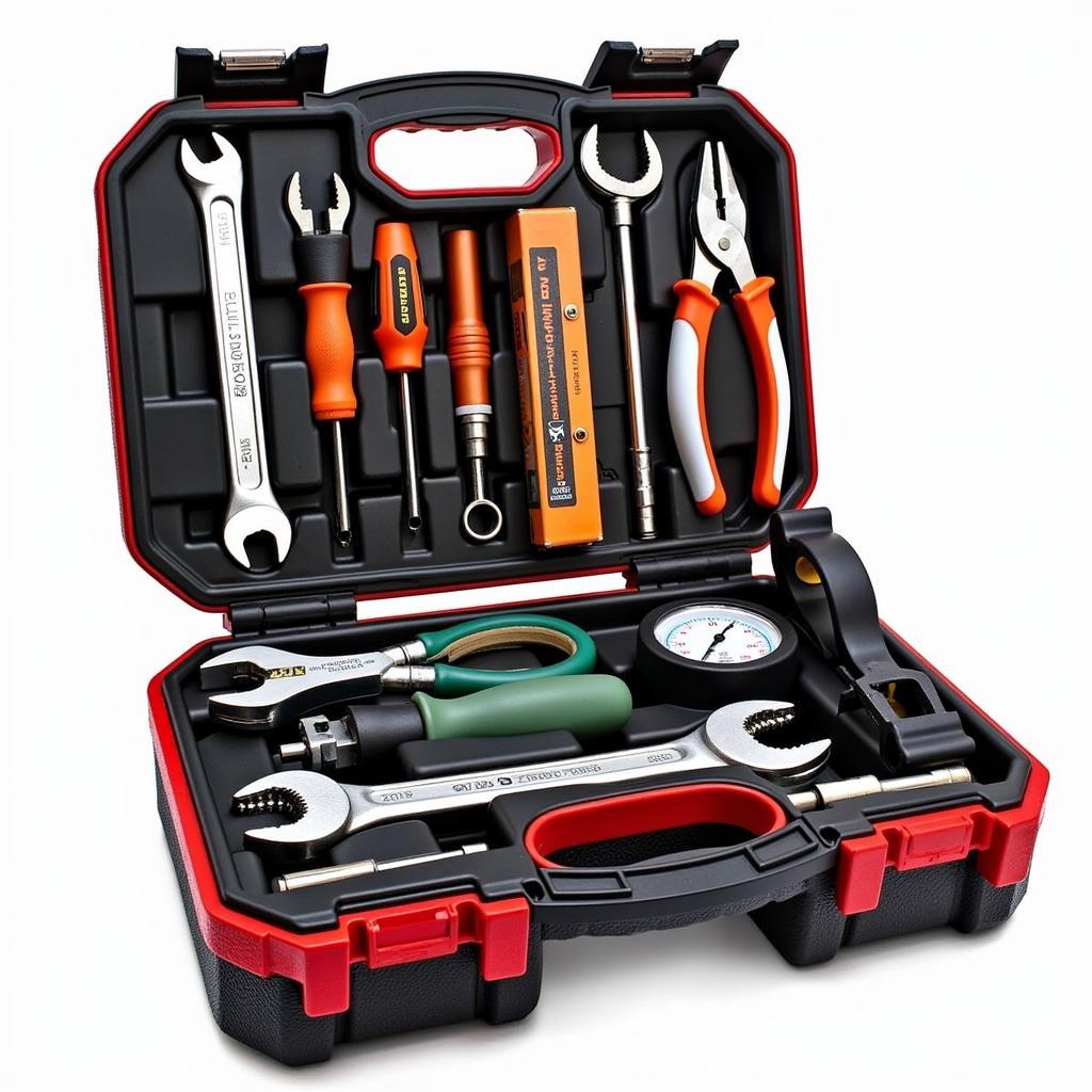 Essential tools for a portable car tool kit