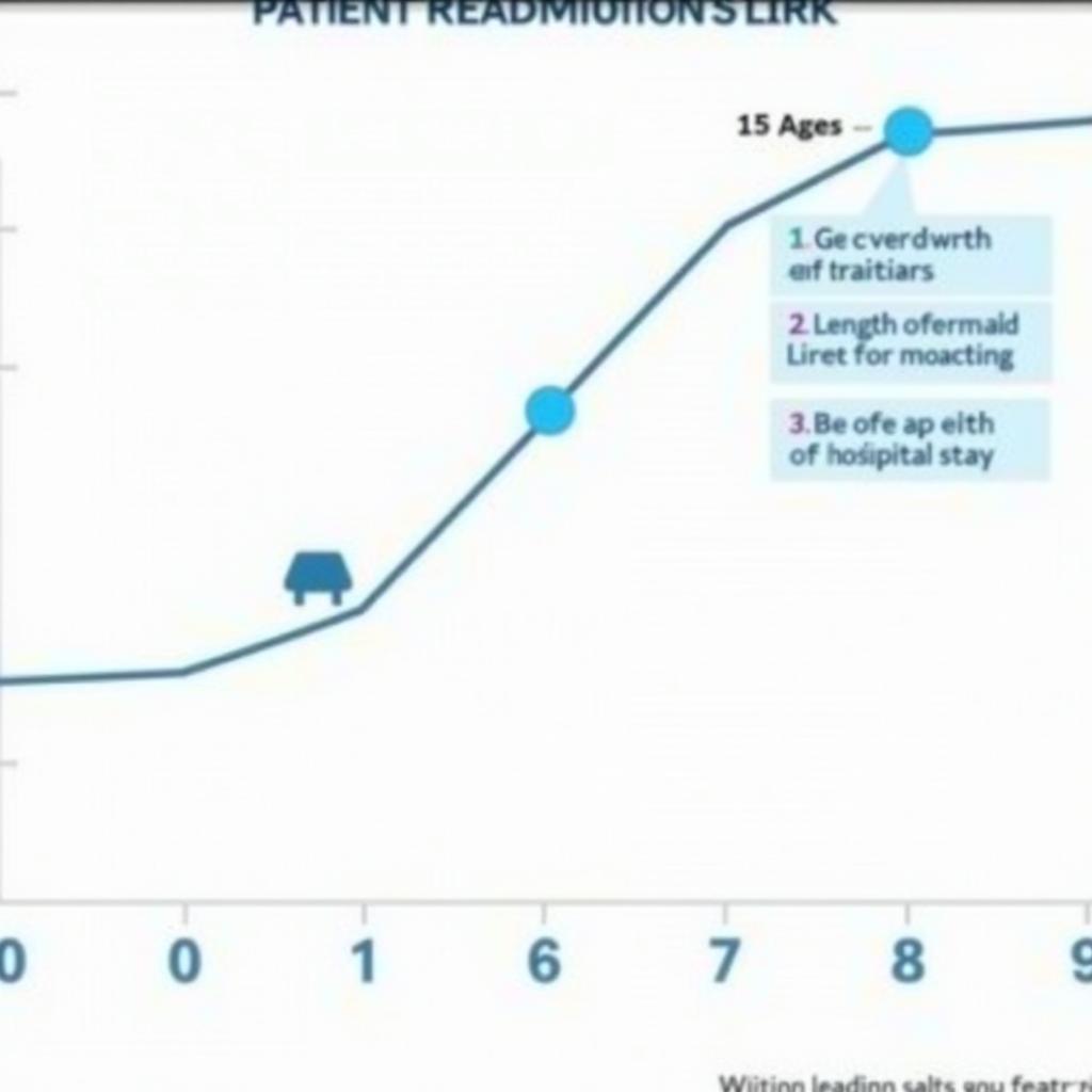 Predictive Analytics Chart for Patient Readmission Risk