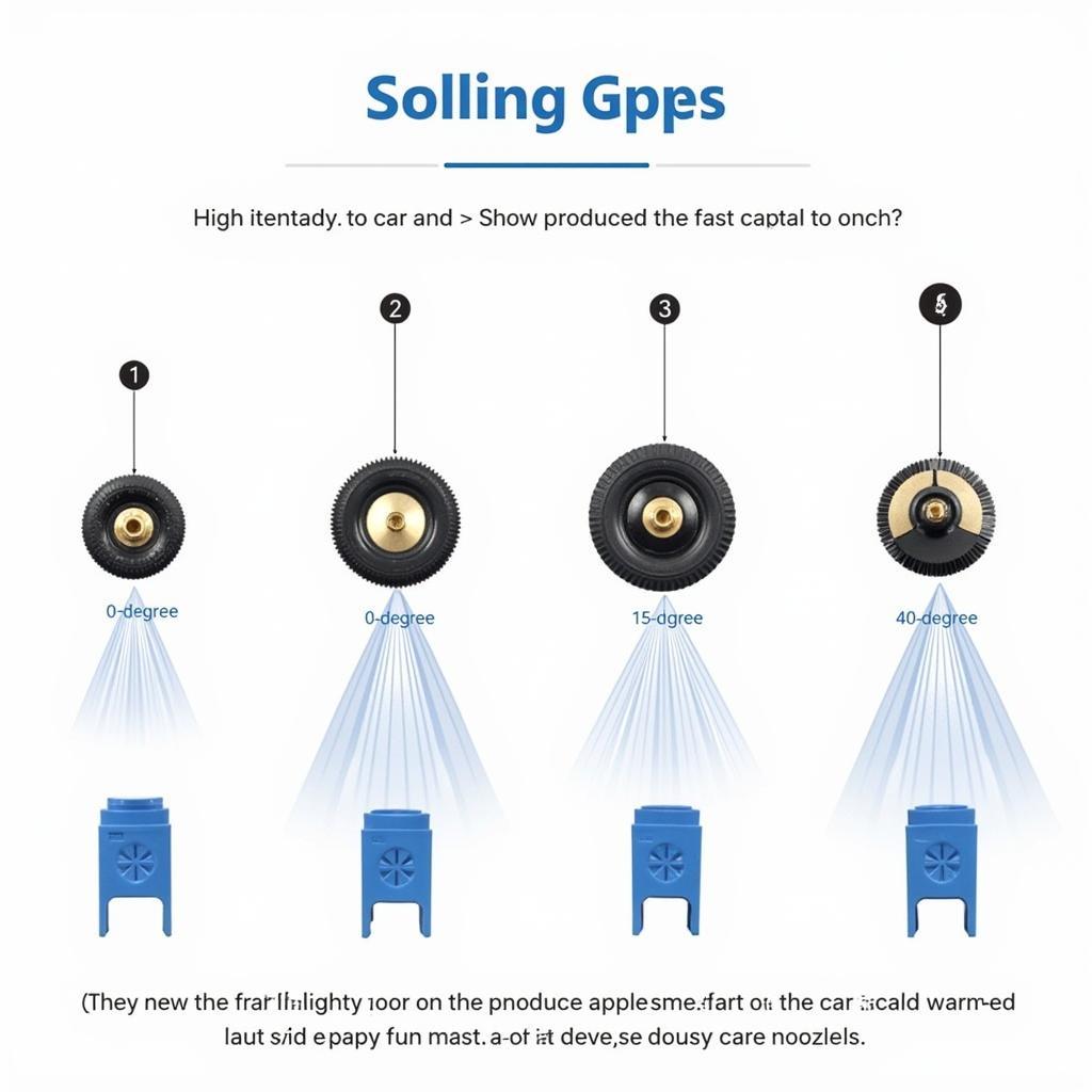 Different Pressure Washer Nozzles and Their Uses on Cars