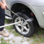 Cleaning a Car Undercarriage with a Pressure Washer