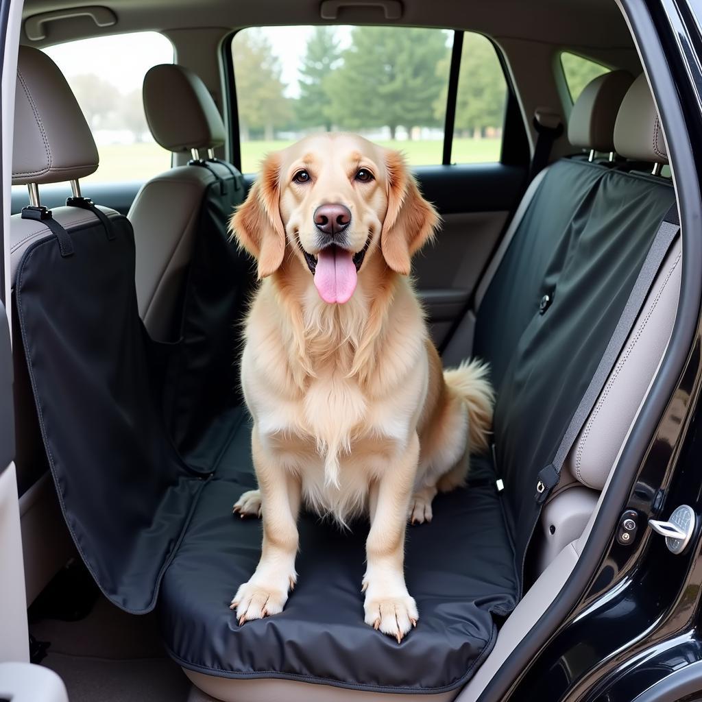 Preventing Pet Hair in Car with Seat Covers