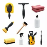 Professional Car Cleaning Tools Kit