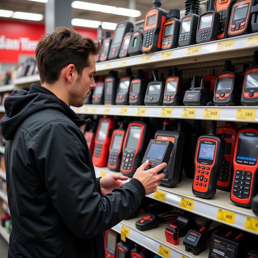 Selecting a Professional Car Diagnostic Tool at Canadian Tire