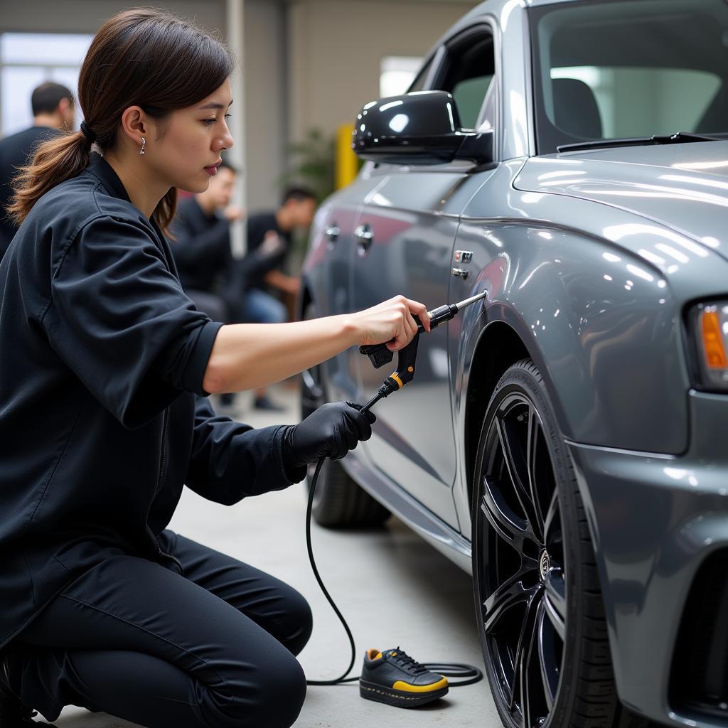 Professional Car Wrap Installation Process