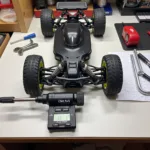 RC Car Toe Measurement Setup