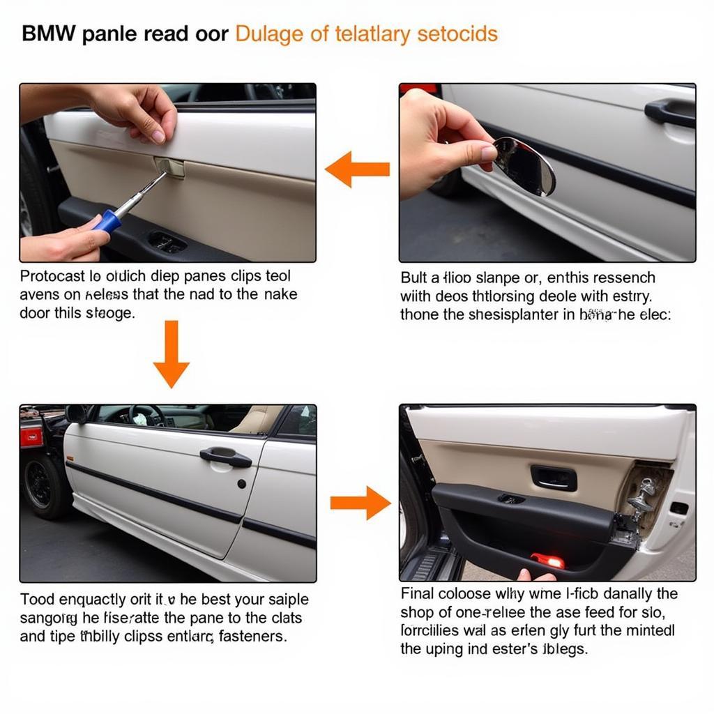 Removing a BMW Door Panel Safely