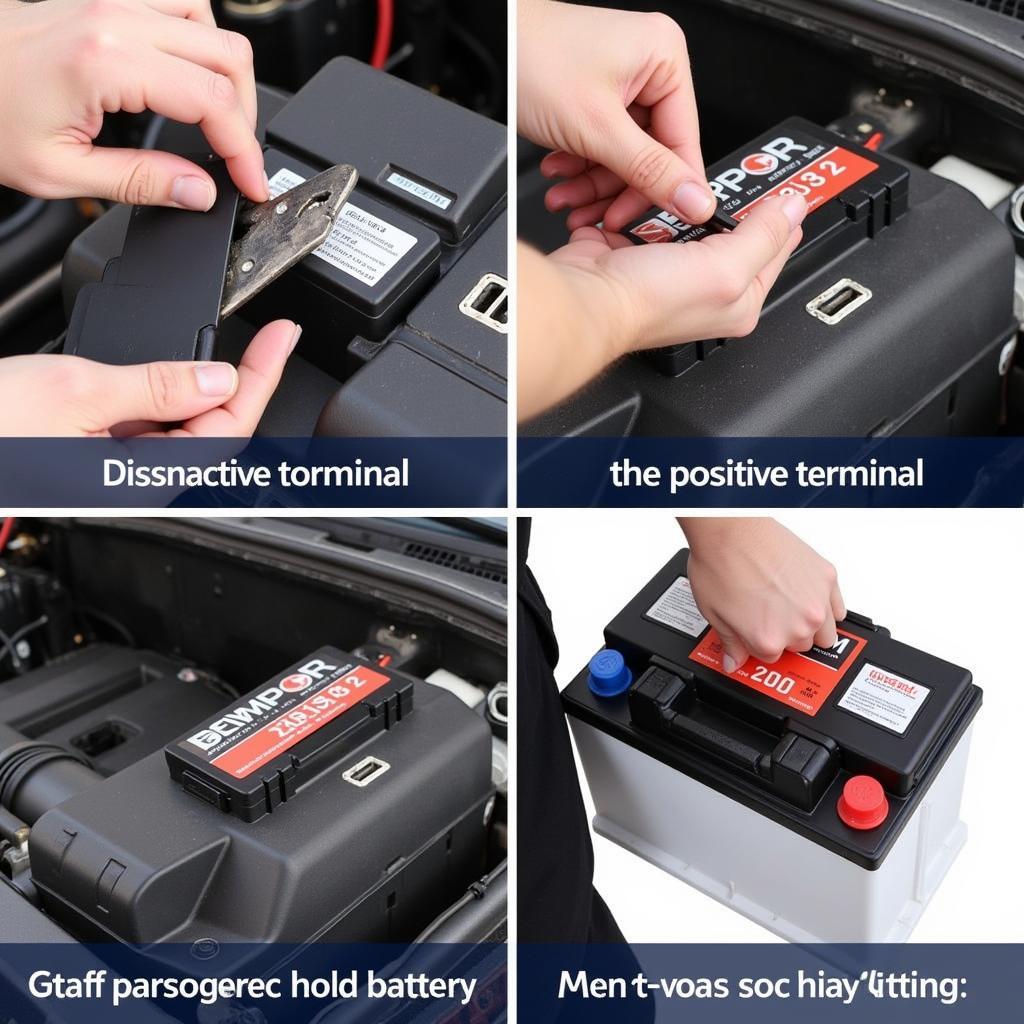 Safe Car Battery Removal Process