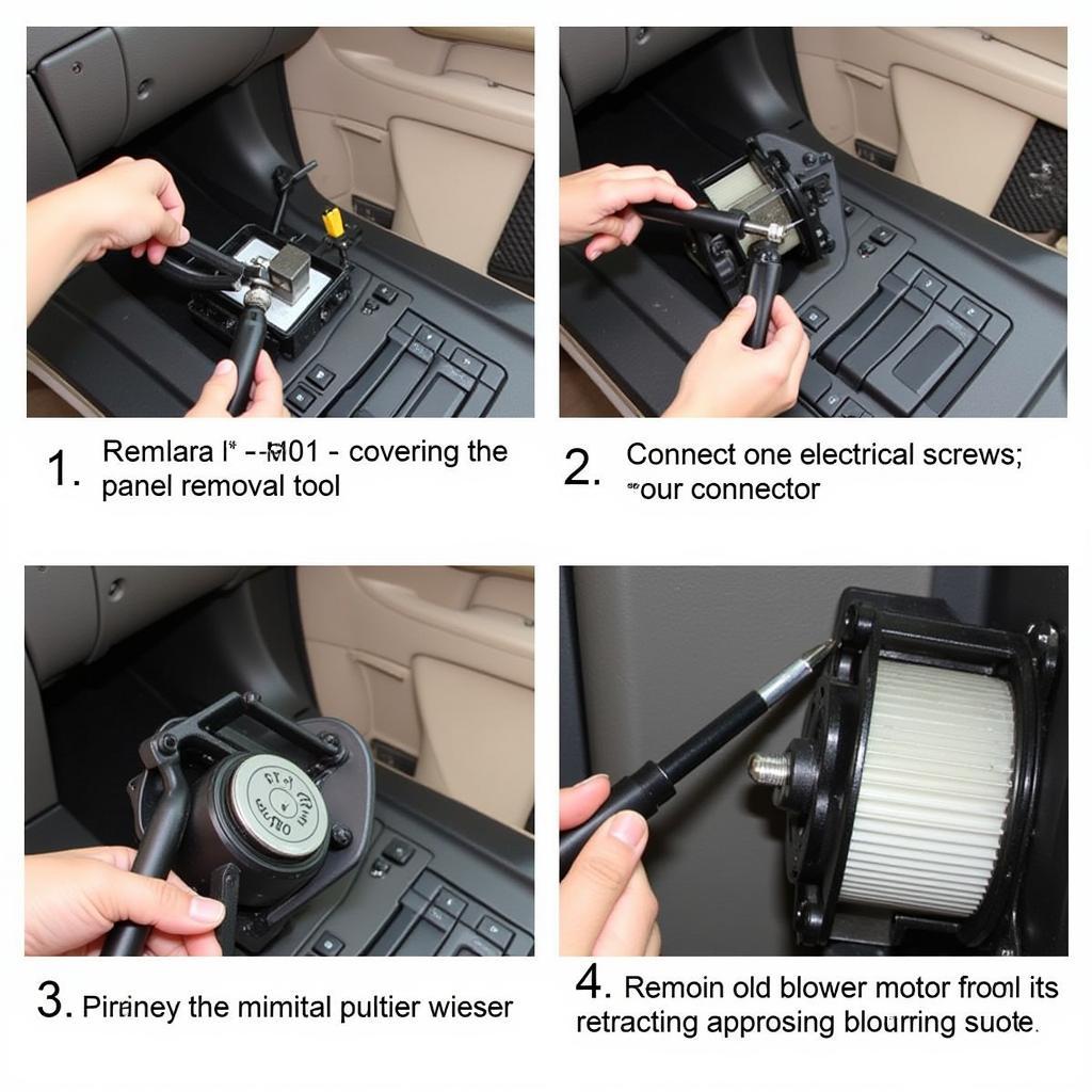 Steps to Remove a Car's Blower Motor