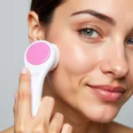 Revlon Facial Cleansing Brush in Use