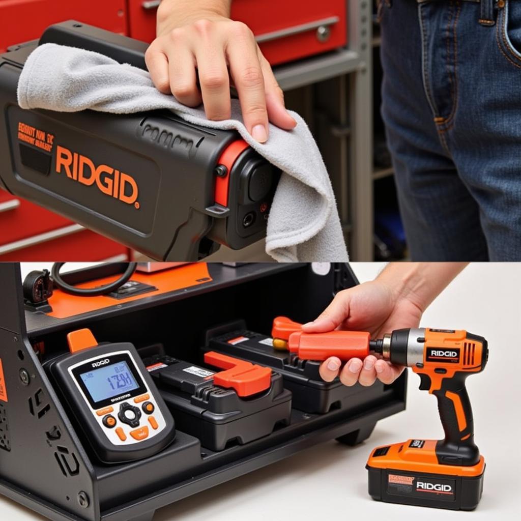 Maintaining a Ridgid Car Charger and Battery