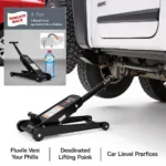 Correct and safe placement of a car jack under a vehicle