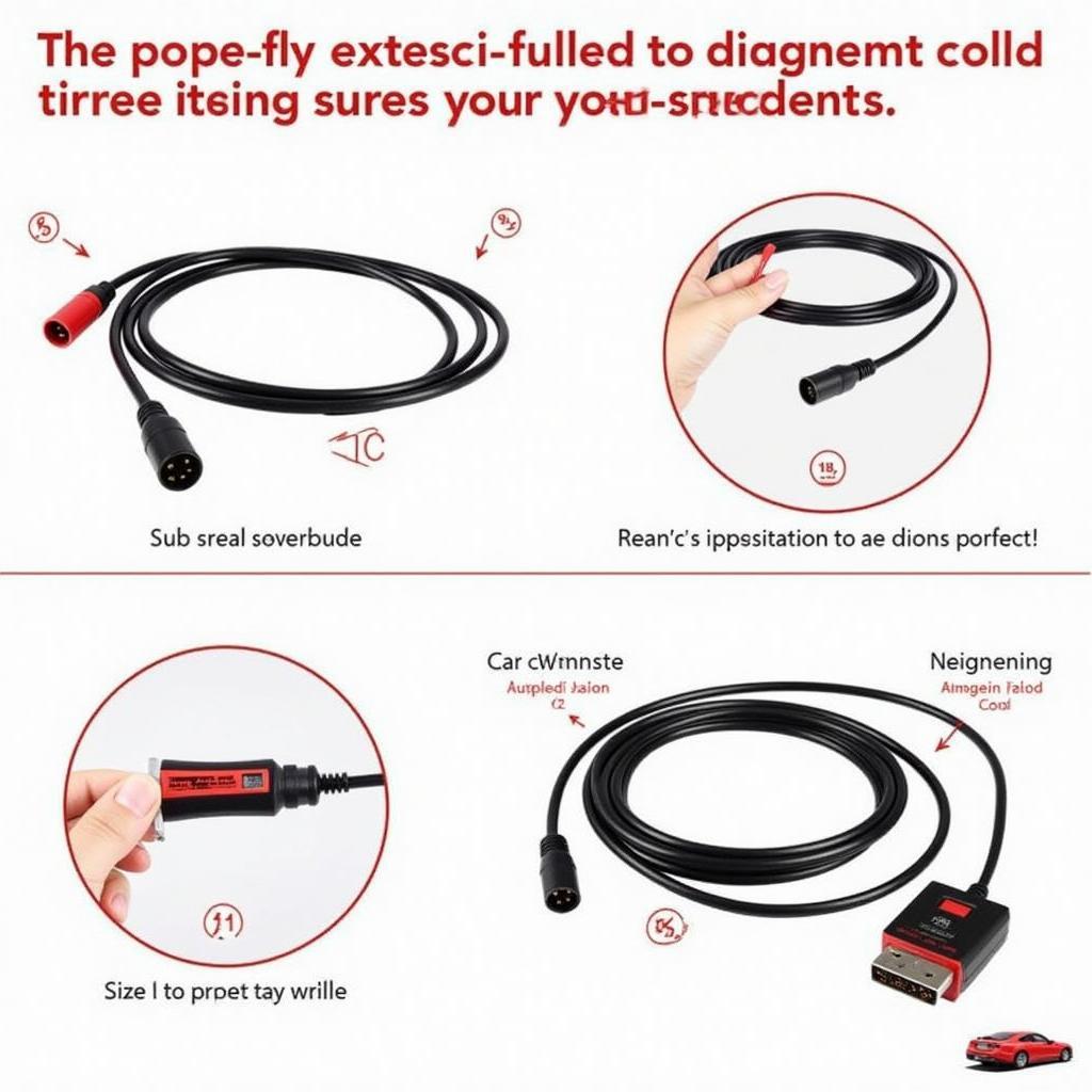 Safe Use of Extension Cord with Diagnostic Tool