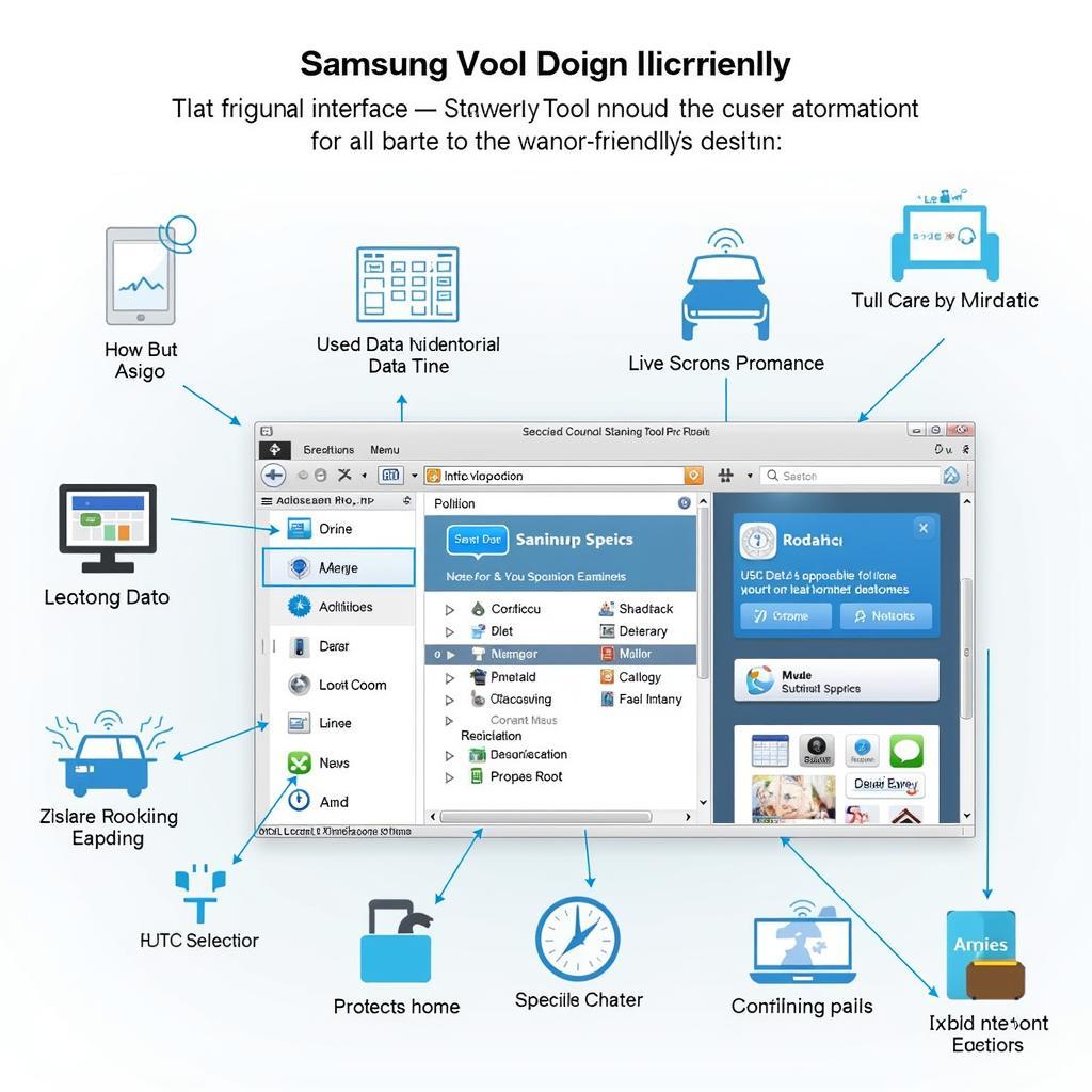 Samsung Tool Pro Interface