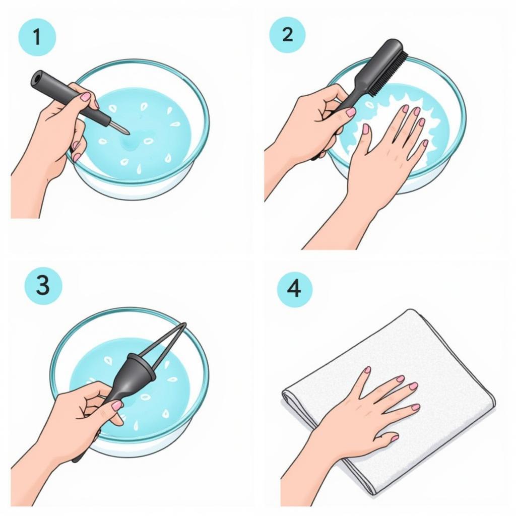 Properly Sanitizing Nail Care Tools