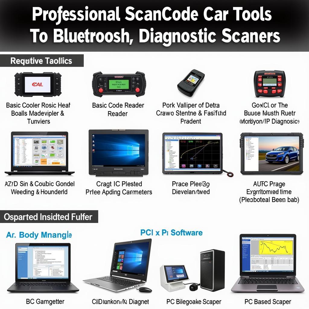 Different Types of Scancode Car Tools