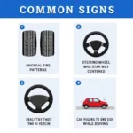 Visual Signs Indicating Wheel Misalignment