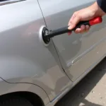 Slide Hammer Dent Puller in Action