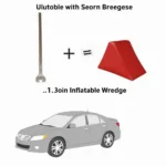 Slim Jim and Wedge Car Unlocking Tools