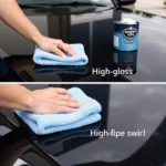 Buffing Snap-on Car Polish