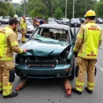 Stabilizing a Vehicle for Extrication