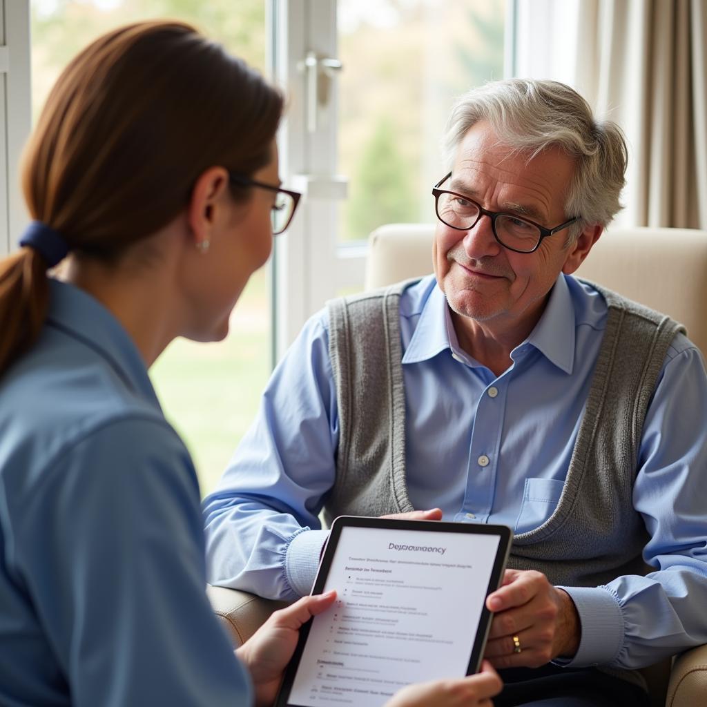 Staffing Dependency Assessment in Care Home