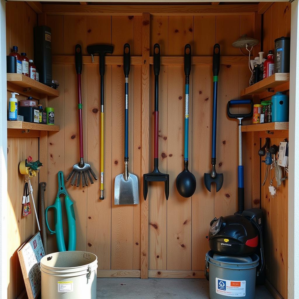 Proper Storage of Garden Tools in a Shed