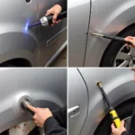 Using a Stud Welder and Slide Hammer for Dent Repair