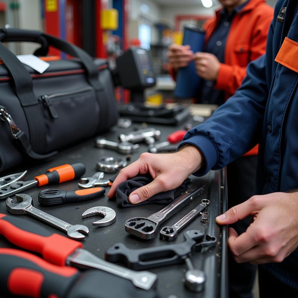 Tool Bag Mechanic Car Maintenance