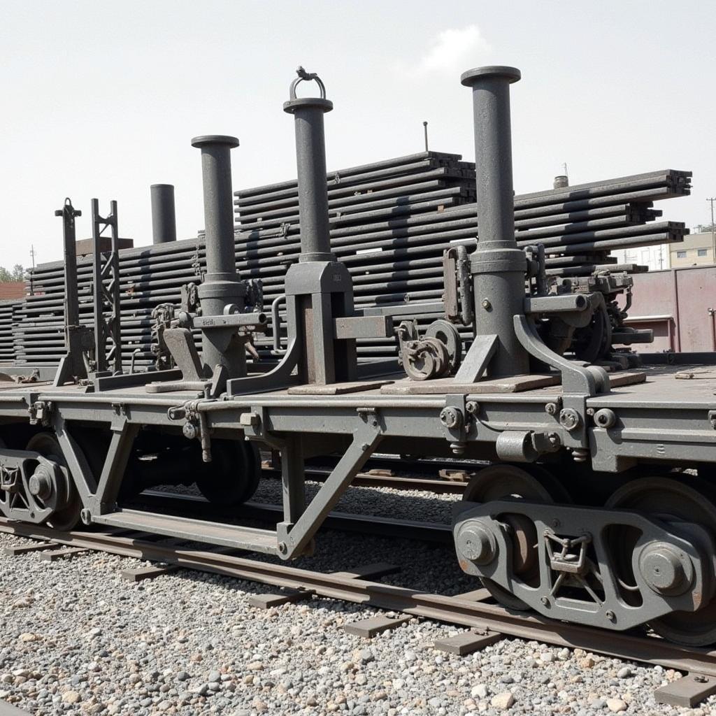 Tool Car Loaded with Equipment