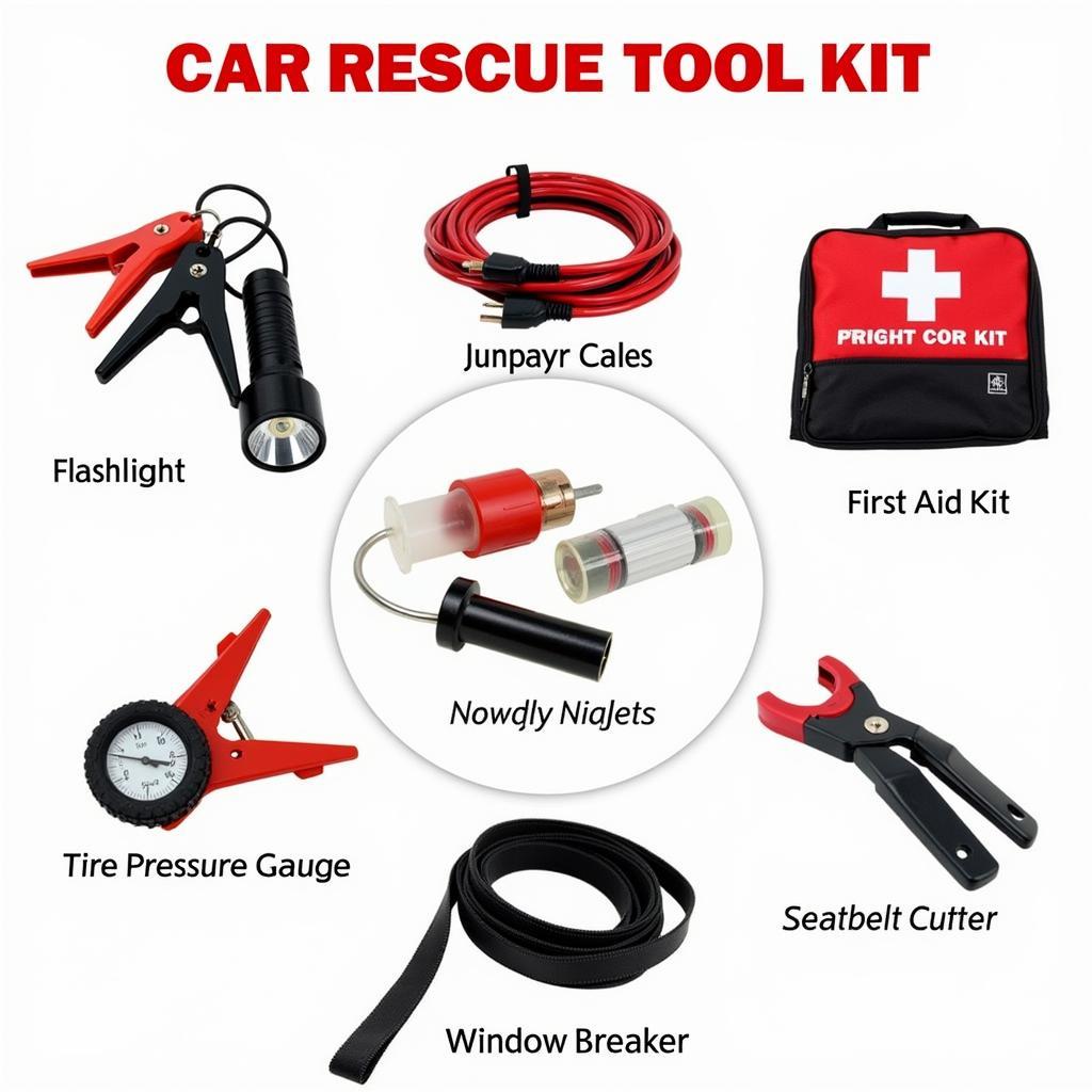 Essential Car Rescue Tool Kit for Roadside Emergencies