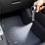 Tornador Z 010 cleaning car carpet with ease.