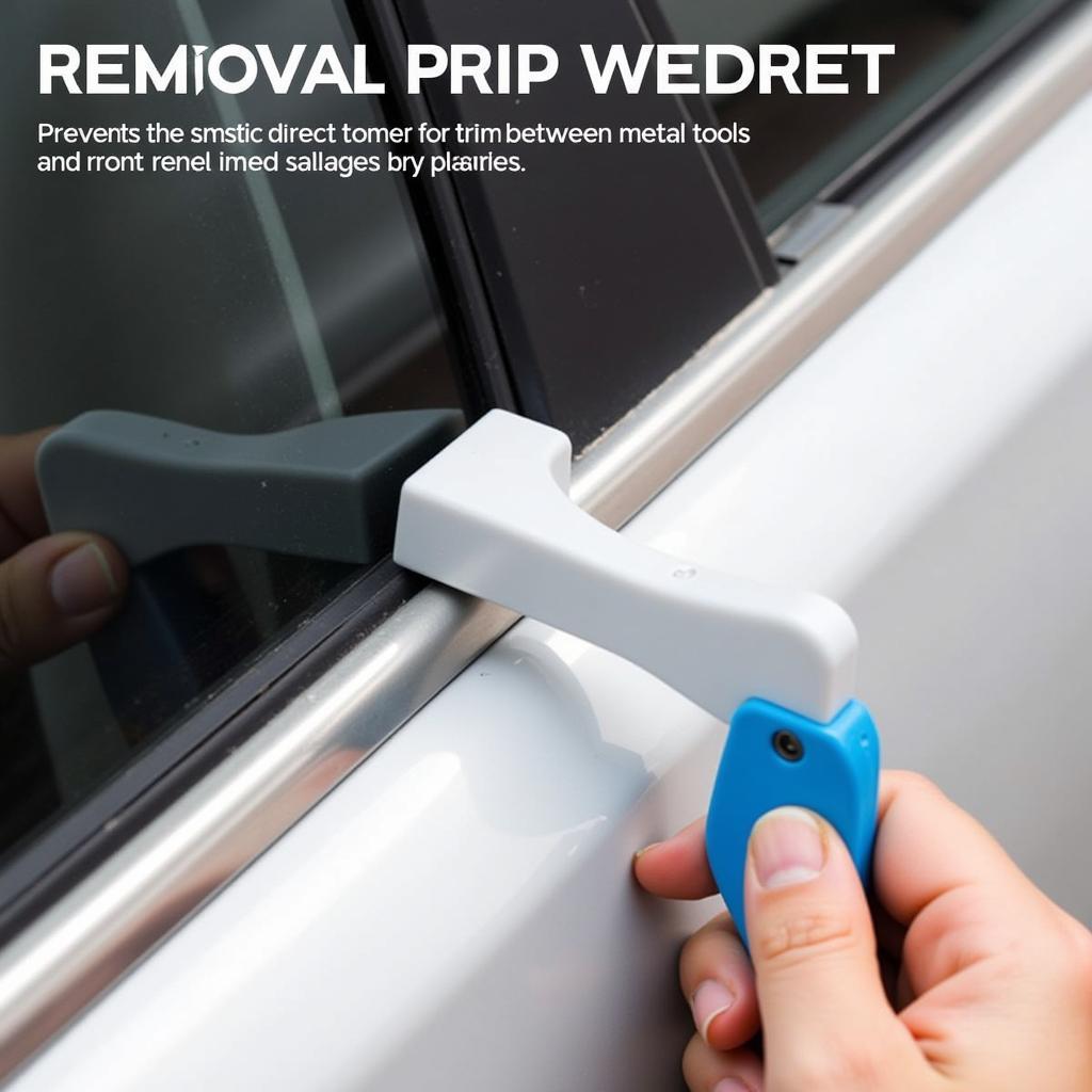 Preventing Scratches with a Trim Removal Tool Kit