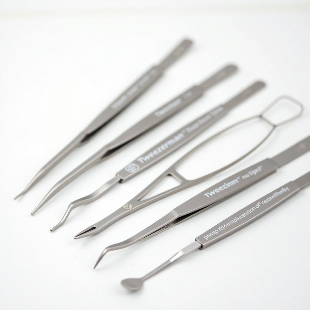 Tweezerman Stainless Steel No-Slip Skin Care Tools Set