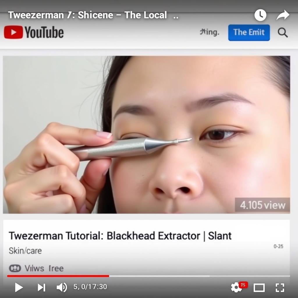 Tweezerman YouTube Tutorials and Demonstrations