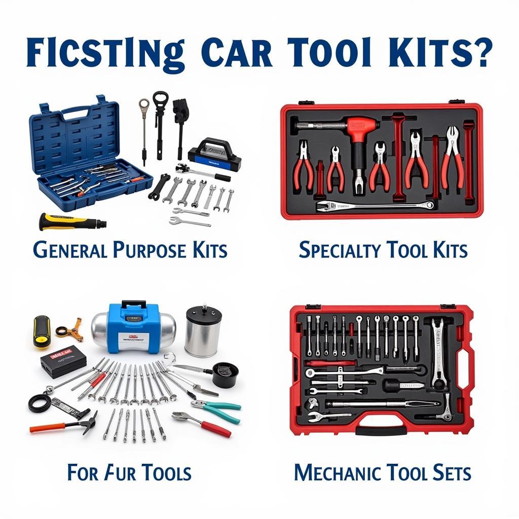 Different Types of Car Tool Kits