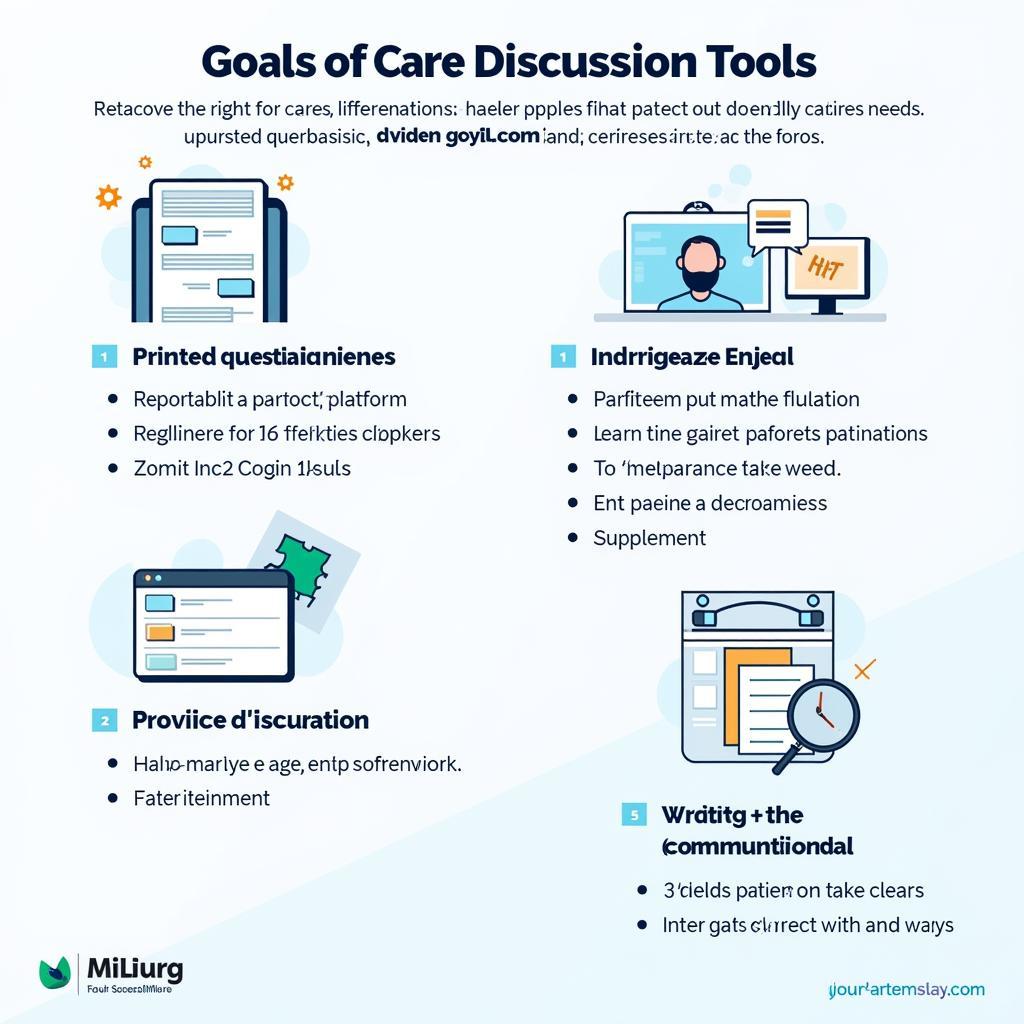 Different Types of Goals of Care Discussion Tools