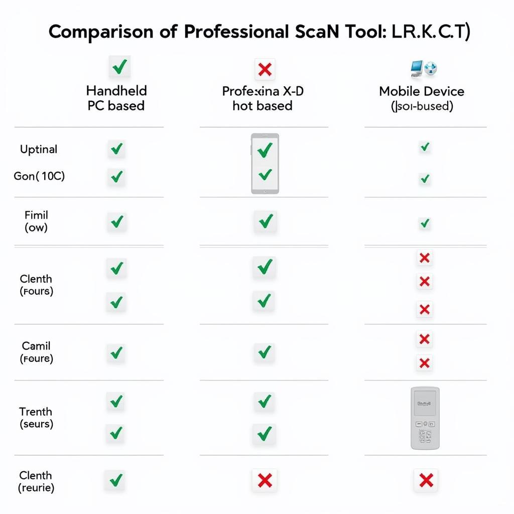 Different Types of Professional Scan Tools