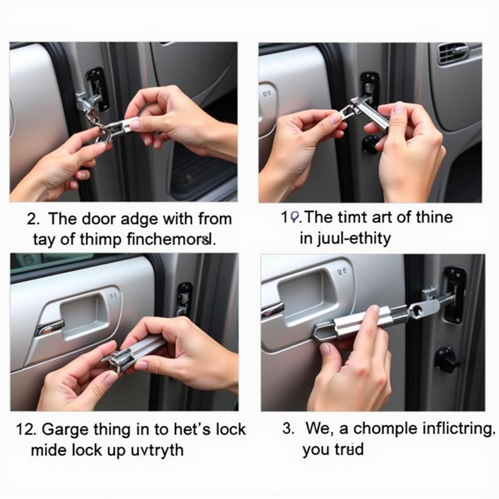 Using the Autocraft Car Door Lockout Tool to Open a Car Door