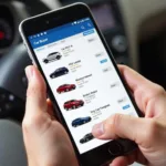 Using Car Buyer Tool on Mobile