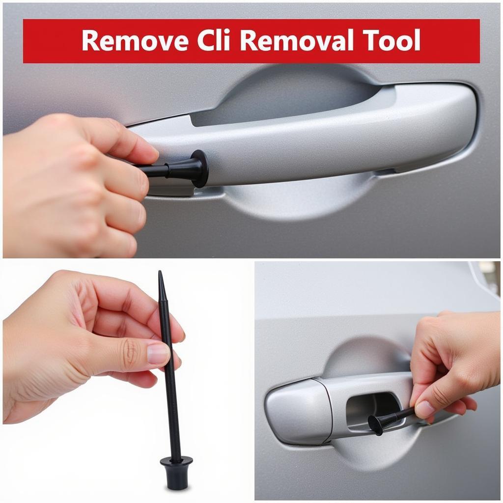 Using a Car Clip Removal Tool