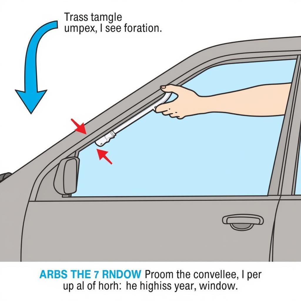 Correctly Using a Car Escape Tool