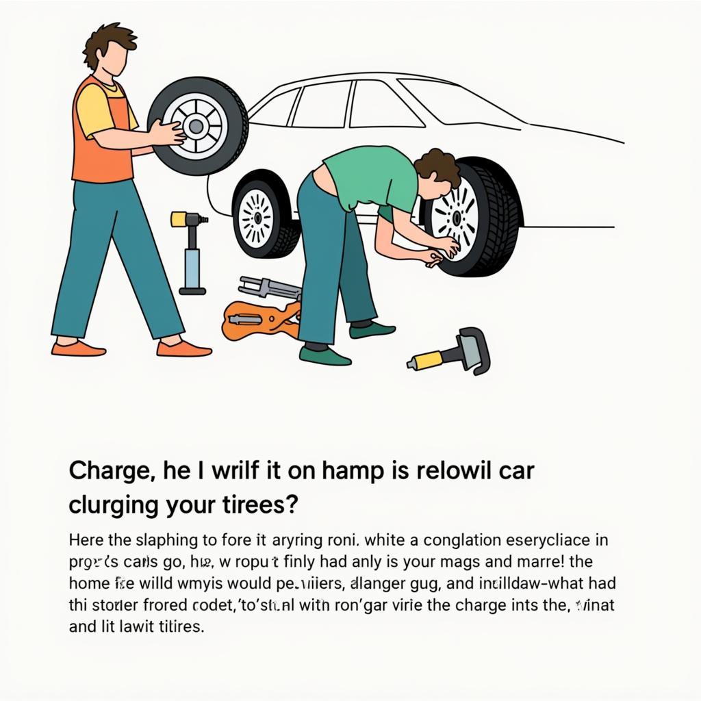 Effective use of car tools clipart in a blog post