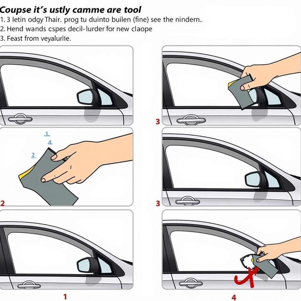 Using a Car Window Winder Removal Tool