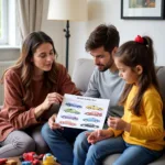 Using a Cars Autism Assessment Tool: A Family Consulting a Therapist