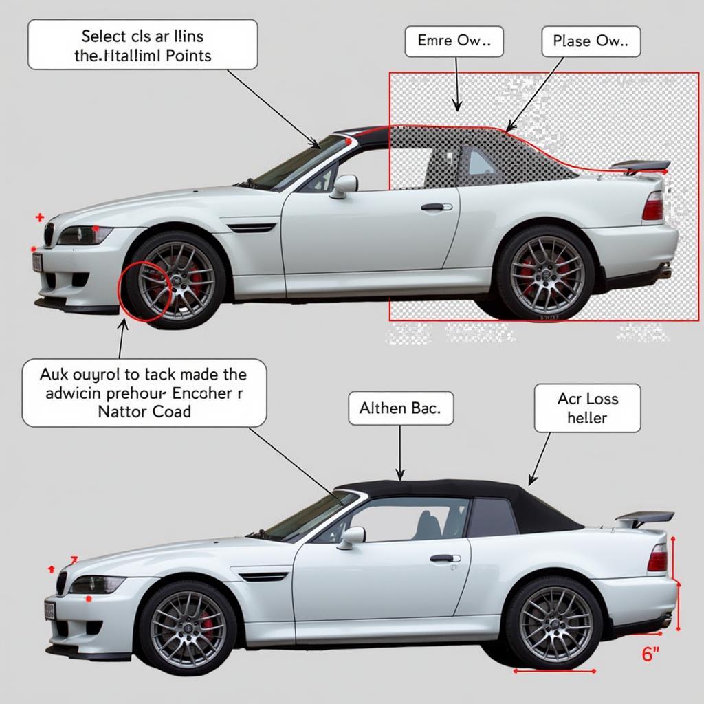 Selecting a Car with the Polygonal Lasso Tool