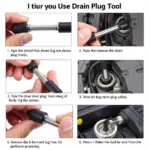 Using a Smart Car Drain Plug Tool