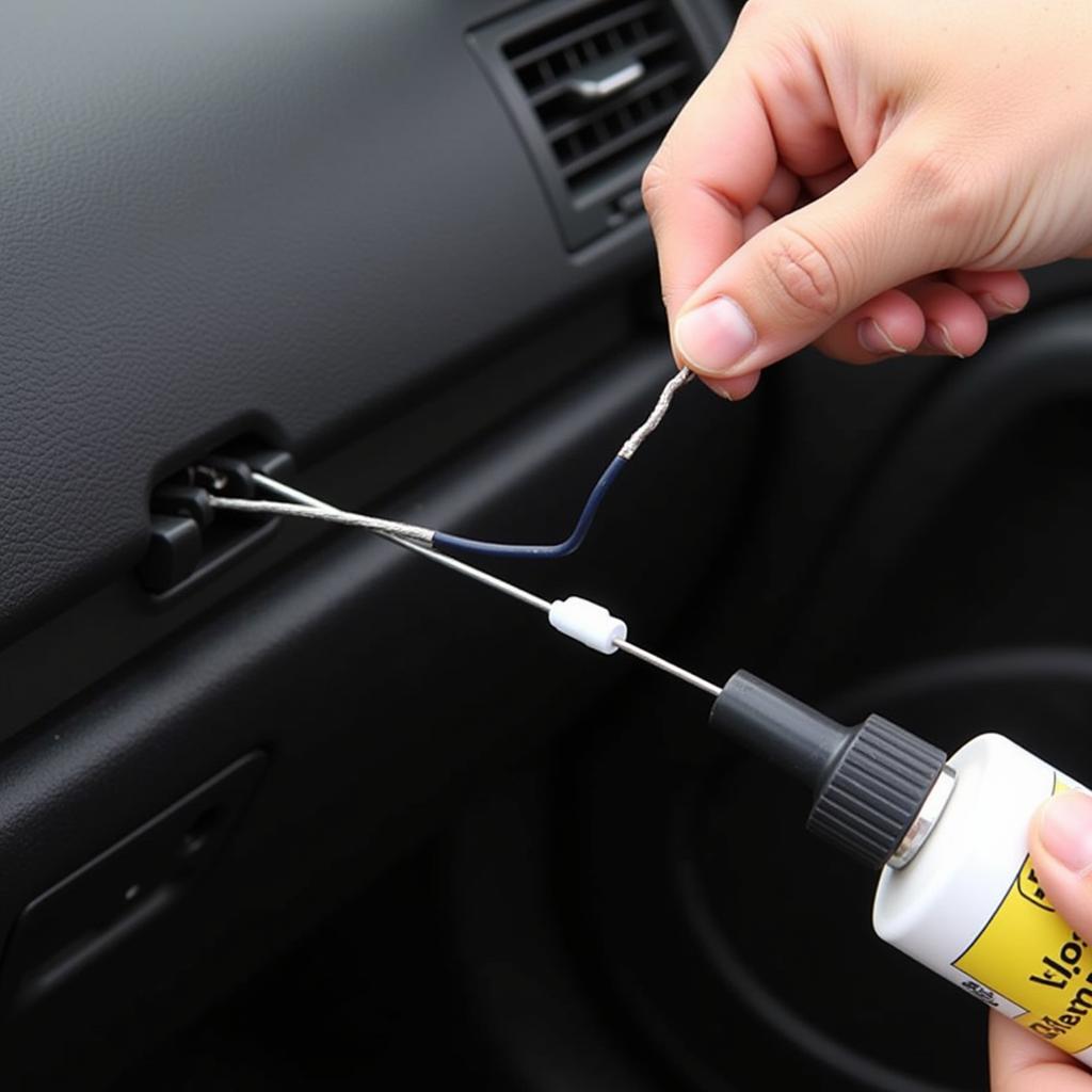 Effectively Using Wire Running Tools in a Car