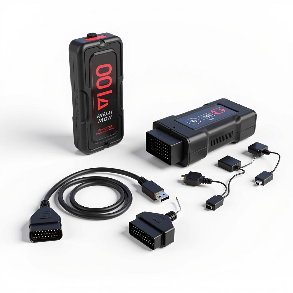 V100 Car Diagnostic Tool and Adapter Set